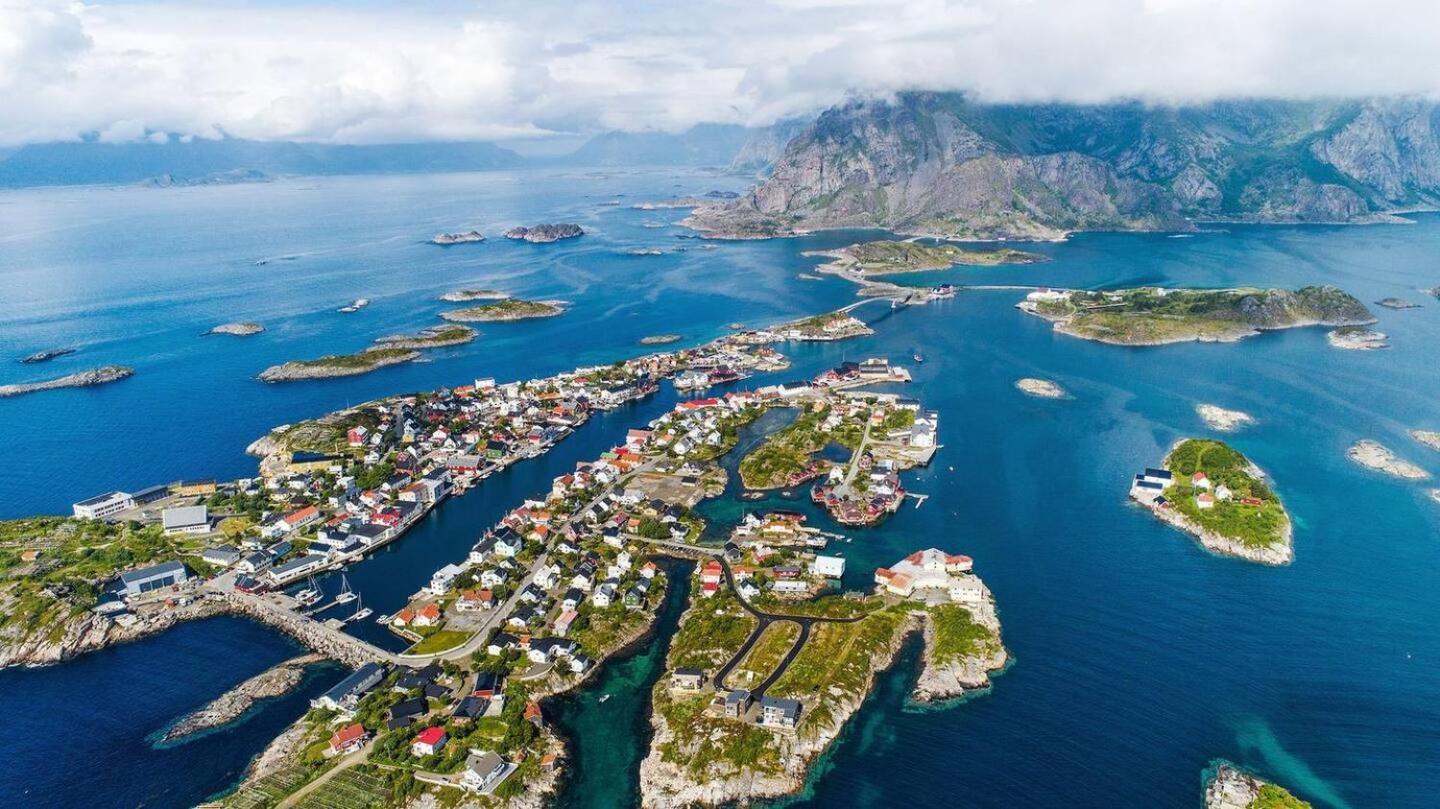 Attraktiv Leilighet Pa Kaikanten I Henningsvær Kültér fotó